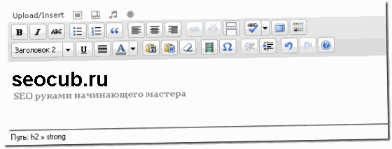 Описание категорий и тегов для WordPress