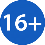 Клипарт png прозрачные значки 16+. Вариант 4