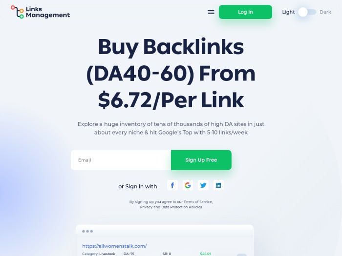 Linksmanagement