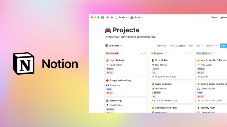 Приложение Notion