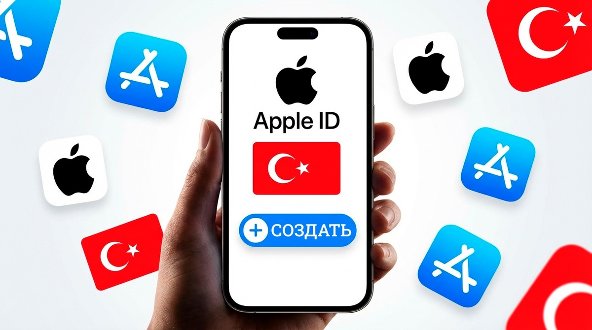 Создание турецкого Apple ID